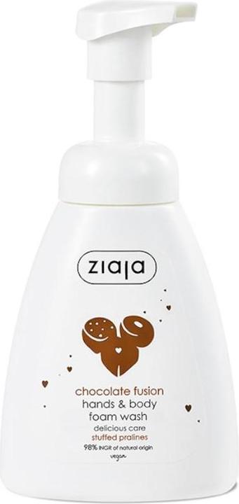 Actual product image Ziaja Chocolate Fusion Hand & Body Foam Wash 250 ml (250 ml)