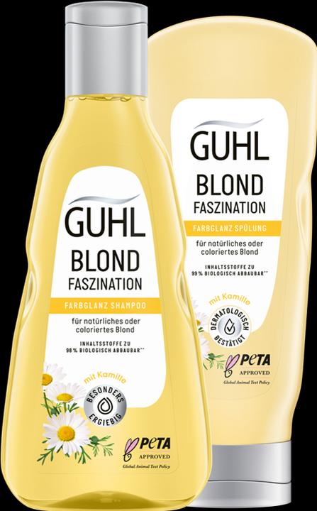Actual product image Guhl Blonde Fascination Shampoo Colour Shine (250 ml, Liquid shampoo)