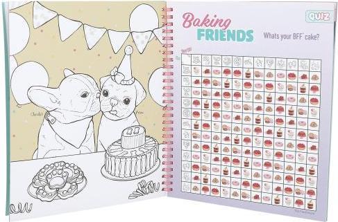 Image du produit Top Model TOPModel - Cake & Bake Colouring Book With Sequins ( 0413386 )