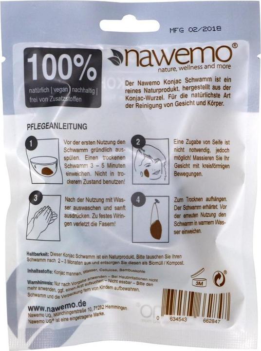 Immagine prodotto Nawemo Konjac Spugna BAMBOCOL