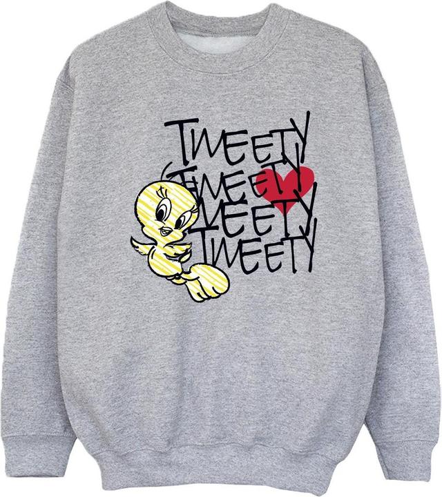 Looney Tunes Tweety Love Heart Sweatshirt Mädchen
