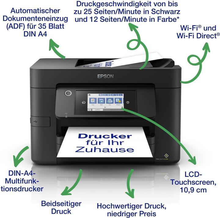 Immagine prodotto Epson WorkForce WF-4820DWF (Inchiostro, Colore)