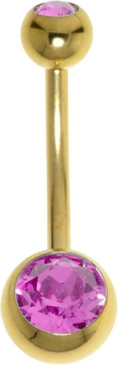 Immagine prodotto Bijouteria Piercing ventre (Acciaio inossidabile, Rivestimento PVD, Cristallo Swarovski)
