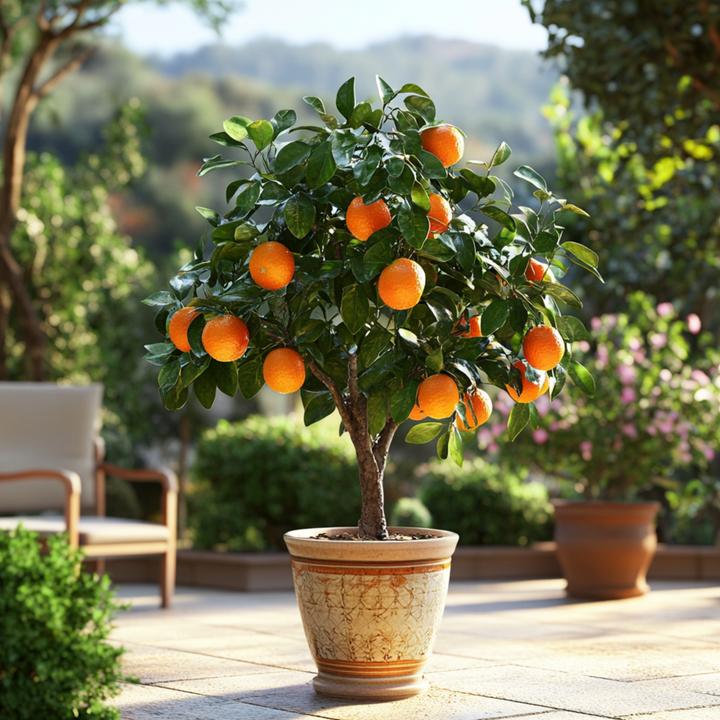 Produktbild Plant in a Box Citrus aurantium Tarocco - (90 cm)