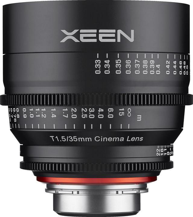 Samyang XEEN 35mm T1.5 FF Cine Canon (Canon EF, Micro Four Thirds, APS-C / DX, Vollformat)