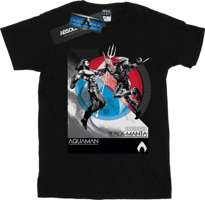 Aquaman Vs Black Manta TShirt Jungen