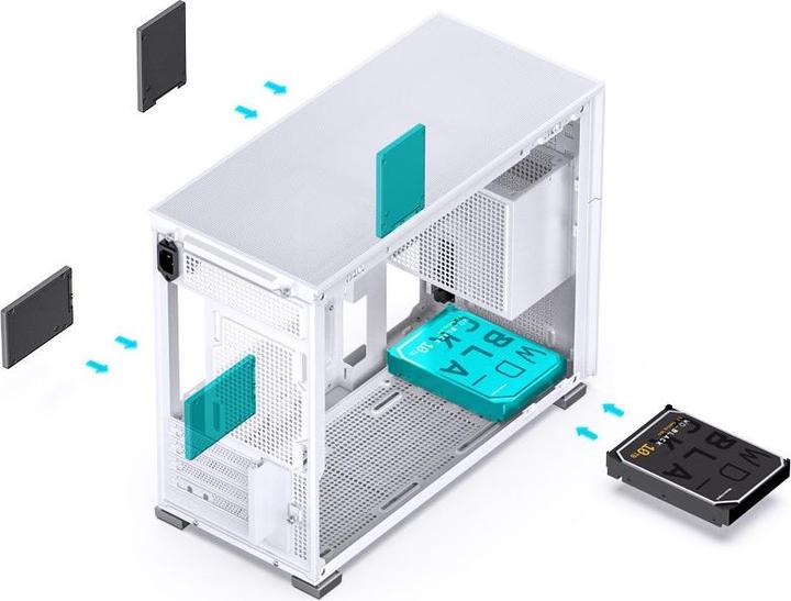 Actual product image Jonsbo D31 Mesh Screen (mATX, DTX, Mini-ITX)