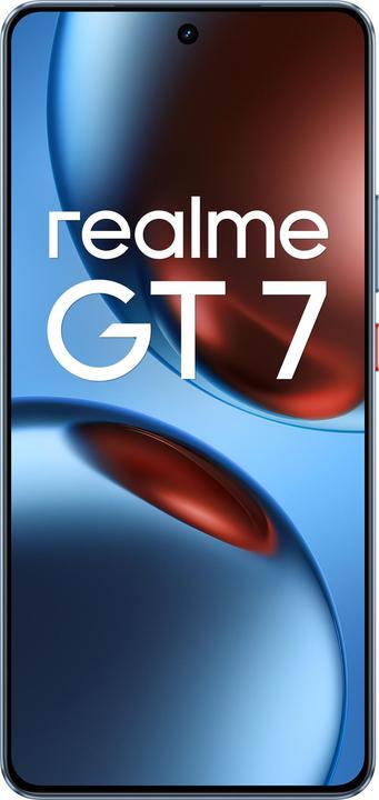 Image du produit realme GT 7 5G Dual Sim 12GB RAM 256GB - Blue (256 Go, IceSense Blue, 6.78", Double SIM, 50 Mpx, 5G)