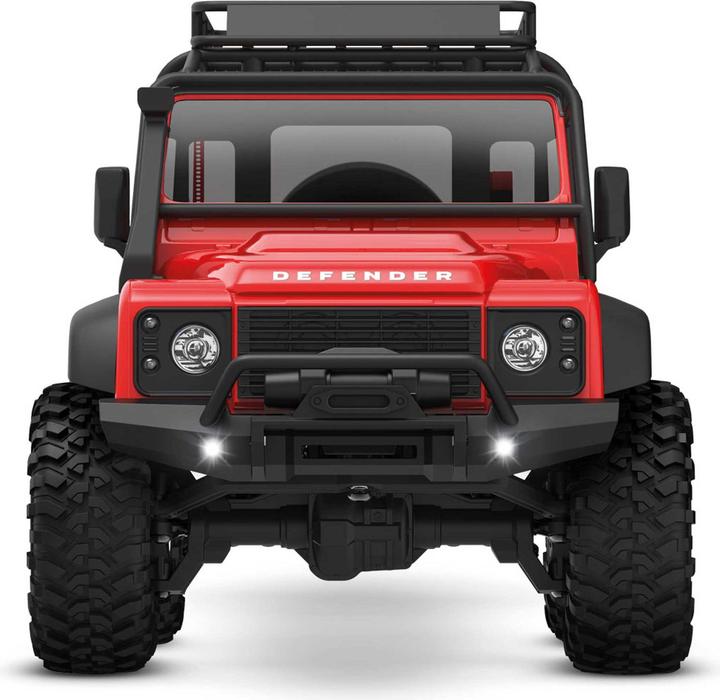 Image du produit Traxxas TRX-4M LR Defender Crawler électrique 4WD 1:18 RTR Rouge (RTR Prêt à fonctionner)