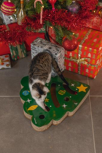 Productafbeelding Beeztees Kerst krasspeeltje (Krabspeeltje voor katten)