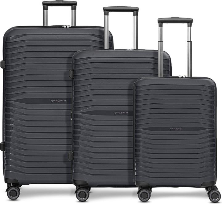 Image du produit Stratic Shine Ensemble de valises à 4 roulettes 3 pièces (193 l, XL (à partir de 115l))