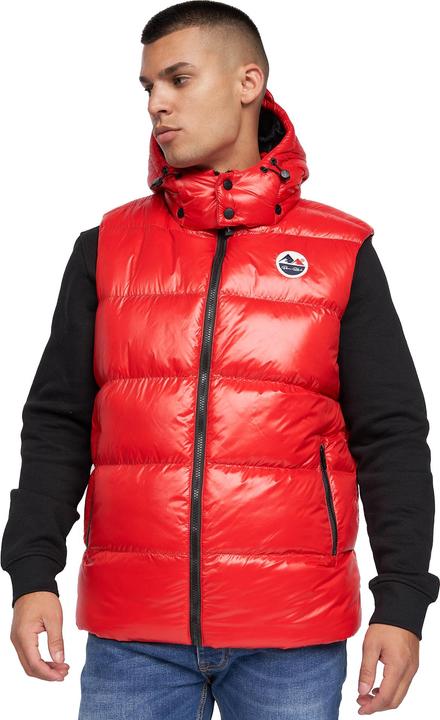 Born Rich Mens Henrico Hooded Gilet (L)