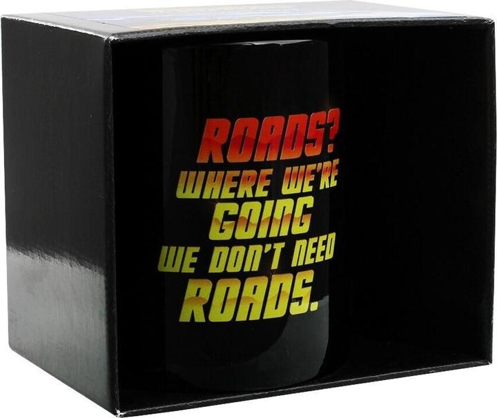 Image du produit Back to the Future Tasse à café We Don't Need Roads (325 ml, 1 x)