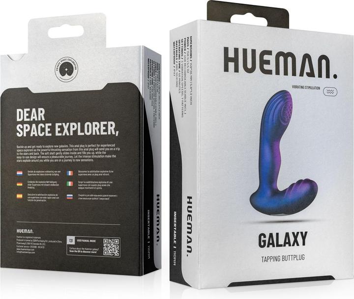 Actual product image Hueman Klopfender Analplug