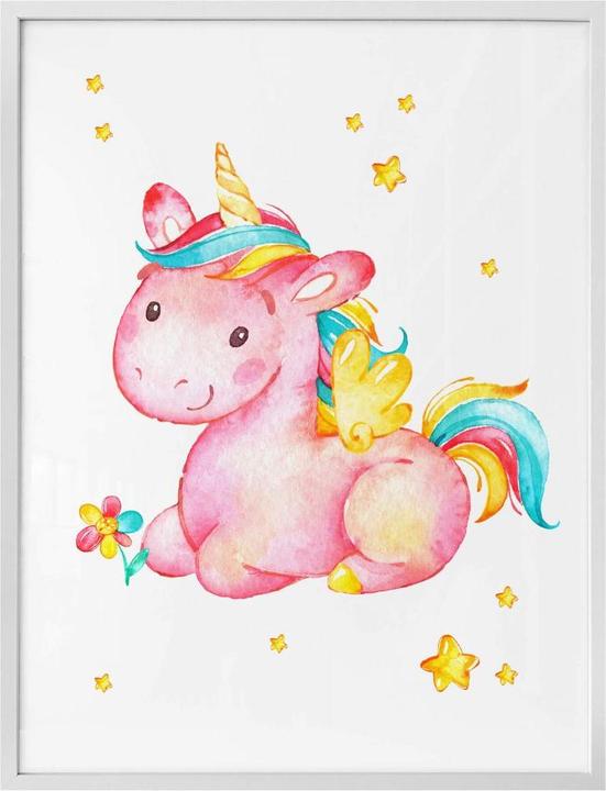 Produktbild Trenddeko Pinky the Unicorn (24 x 30 cm)