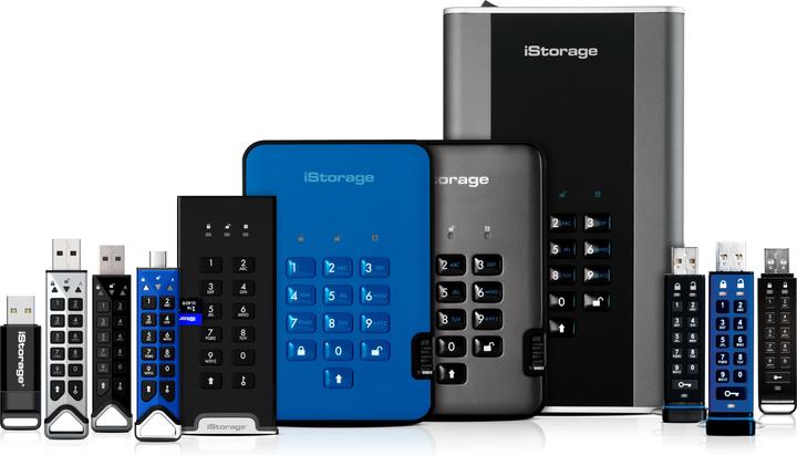 Actual product image iStorage diskAshur Pro2 SSD 16TB FIPS (16000 GB)