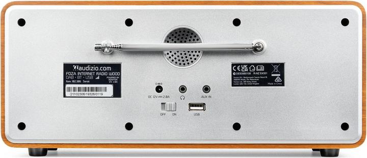 Produktbild Audizio Internetradio (FM, Internetradio, DAB+, WLAN, Bluetooth)