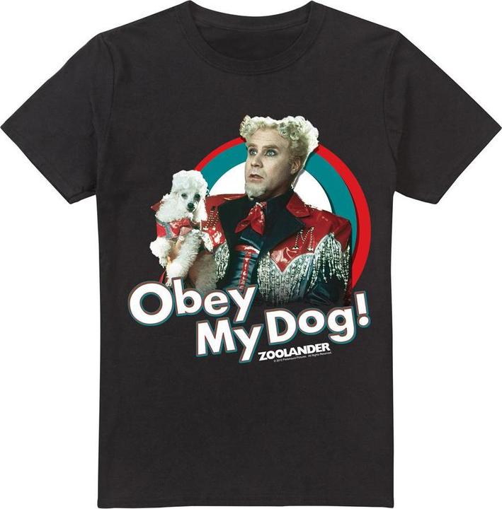 Zoolander Obey My Dog TShirt (S)