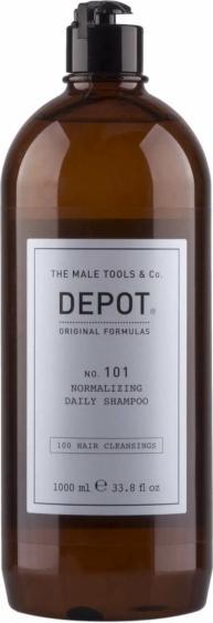 Image du produit Depot - No.101 Shampooing quotidien normalisant 1000 ml (1000 ml, Shampoing liquide)