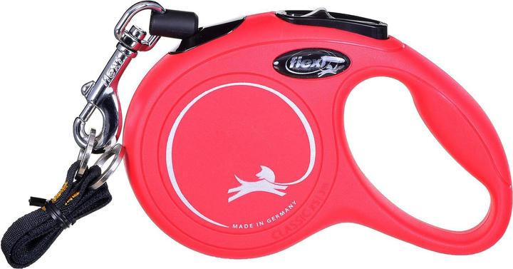 Produktbild Flexi Retractable leash NEW CLASSIC CAT XS, 3 m red rope (XS, Katze, Hundesport)