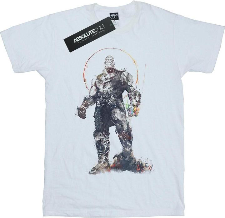 Avengers Infinity War Thanos Sketch TShirt Jungen