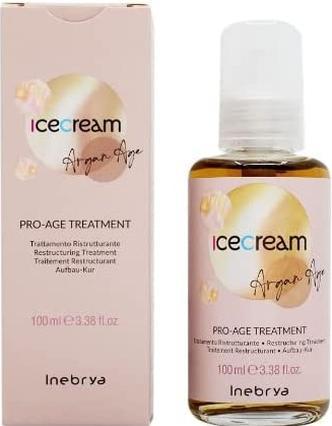Immagine prodotto Inebrya Gelato Argan Age Trattamento Pro-Age - Trattamento riparatore a base di olio di Argan - 100ml (100 ml)