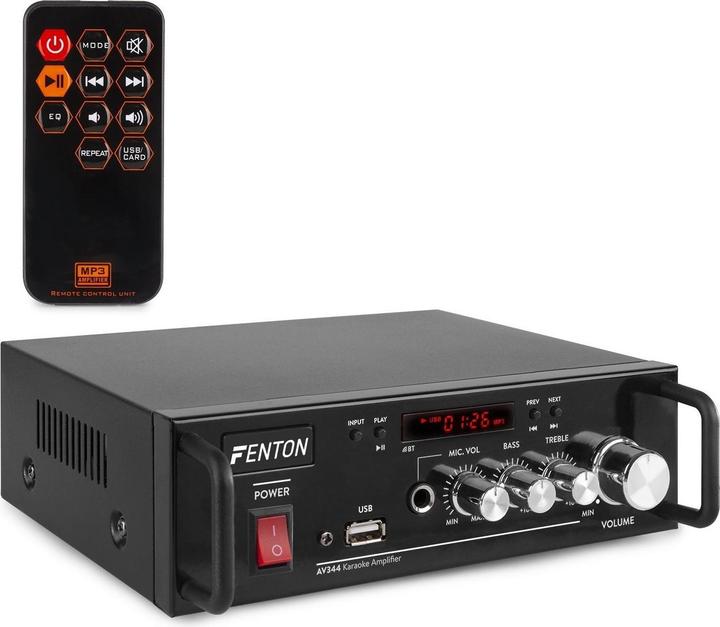 Fenton Karaoke Amplifier AV344 (Amplifier)