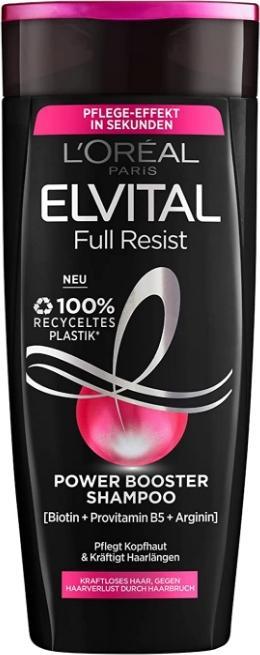 L'Oréal Paris Full Resist Stärkendes Aufbau-Shampoo (300 ml, Flüssiges Shampoo)