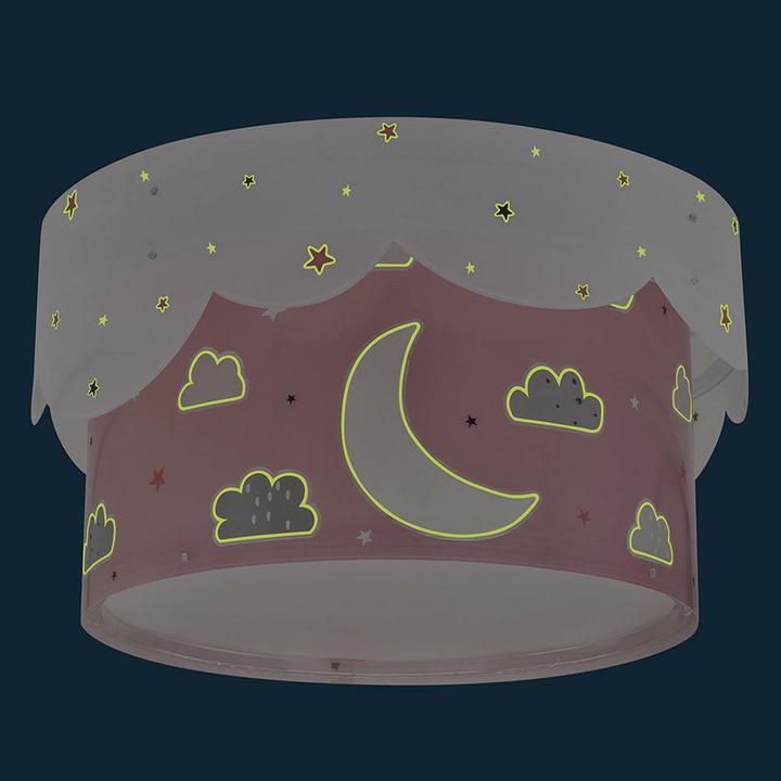 Actual product image Dalber Moon Pink (E27)