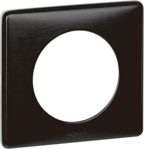 Actual product image Legrand Single frame Celiane anthracite (068981)