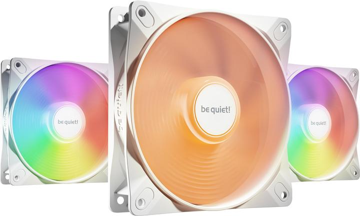be quiet! LIGHT WINGS LX 120mm PWM White Triple-Pack (120 mm, 3 x)