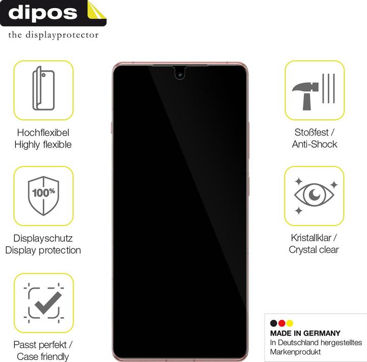Produktbild Dipos Displayschutzfolie Full-Cover 3D (2 Stück, OnePlus Ace 3)