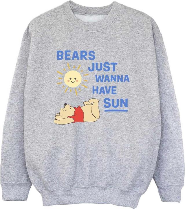 Disney Winnie The Pooh Bears Just Wanna Have Sun Sweatshirt Jungen