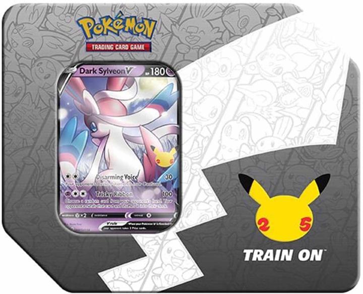 Actual product image Pokémon 25th Anniversary Celebrations V Big Tin Bundle - EN (English, Tin)