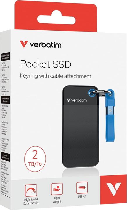 Actual product image Verbatim Pocket SSD (2000 GB)