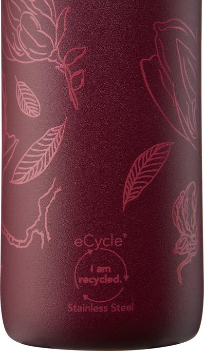 Actual product image Aladdin CityLoop Thermavac eCycle Drink Fl. 0.6L Burgundy Magnolia P. (0.60 l)