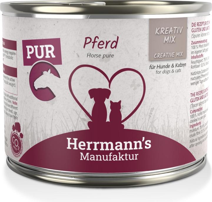 Immagine prodotto Herrmann's Carne pura di cavallo (Adulto, 1 pz., 200 g)