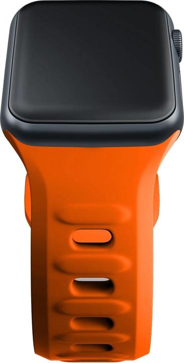 Produktbild 3MK Silicone Watch Strap pomarańczowy/ orange dla Apple Watch 42/44/45/49mm (Silikon, Edelstahl)