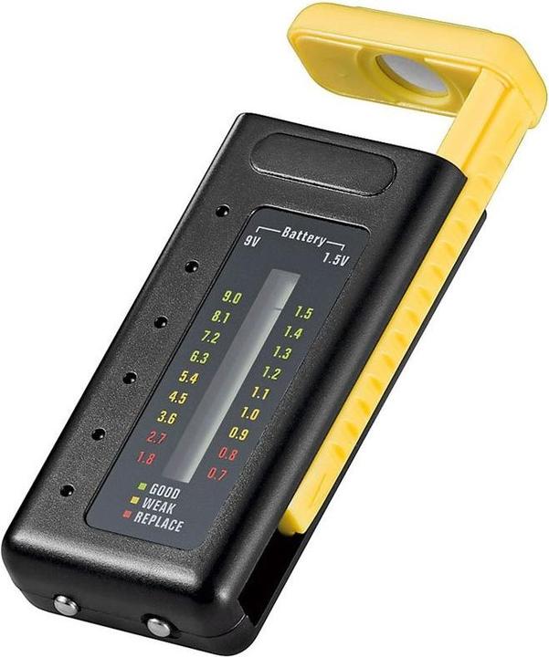 Actual product image Goobay LCD Batterietester