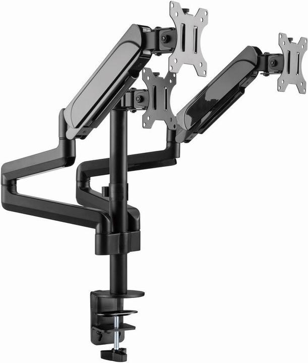 Produktbild Gembird Biurkowe ramię na 3 monitory - regulowane 17-32inch obciążenie do 7kg (Tisch, 27")