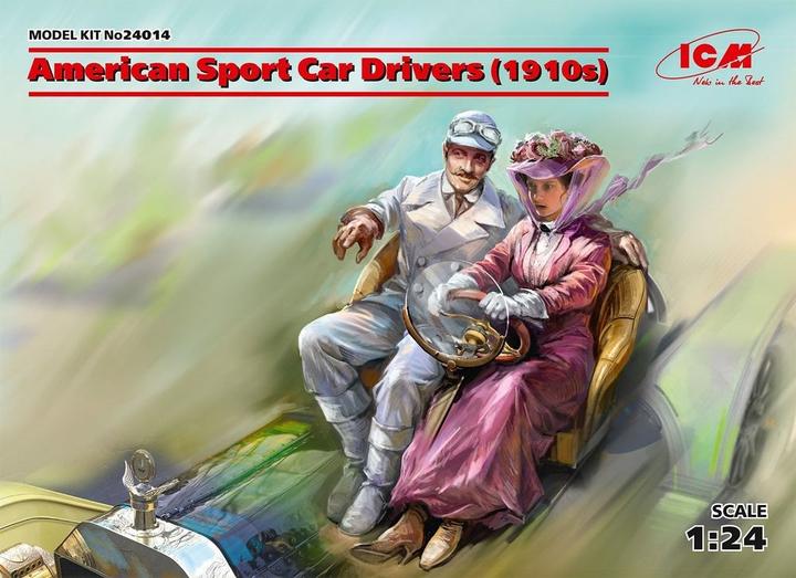 Produktbild ICM American Sport Car Drivers(1910s)(1 male 1 female figures)