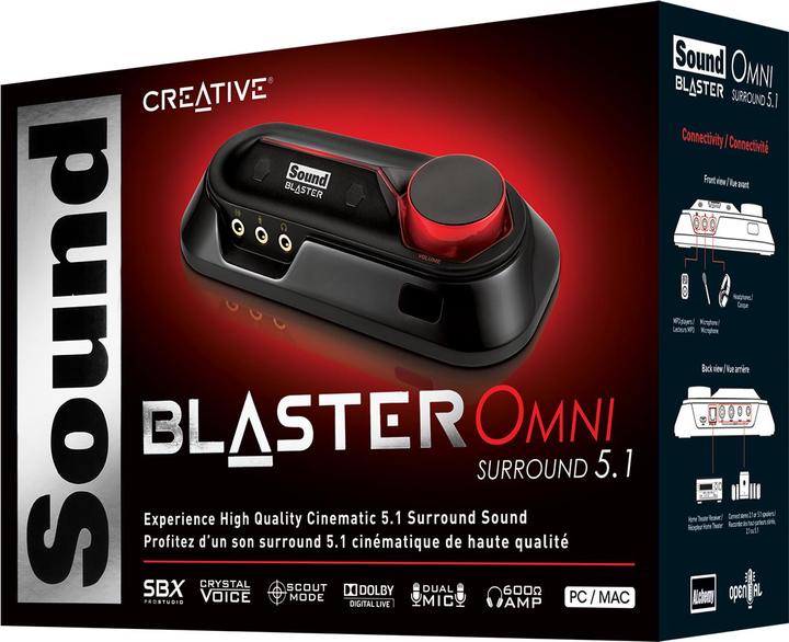 Produktbild Creative Sound Blaster Omni Surround 5.1 (USB 2.0)