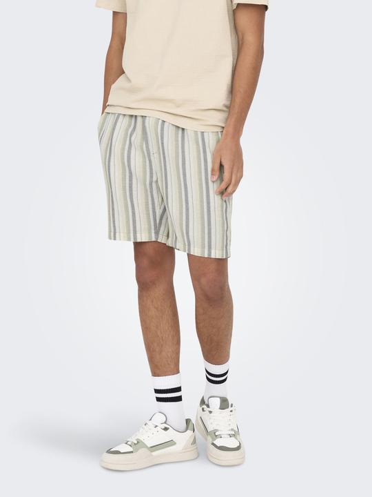 Actual product image Only & Sons ONSTREV Mittlere Taille Normal geschnitten Shorts Sweat-Shorts (L)
