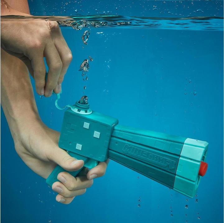 Actual product image Nerf Super Soaker Minecraft Glow Squid