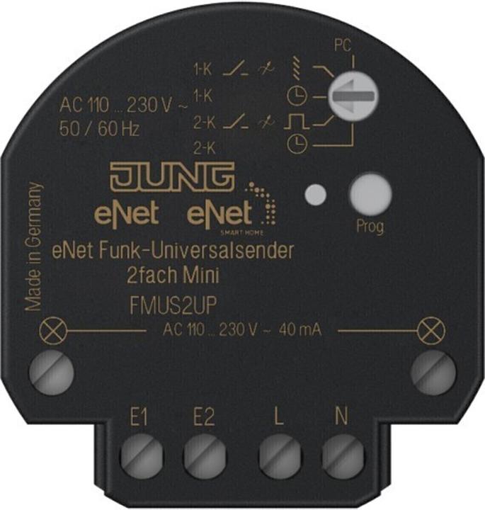 Actual product image JUNG Radio universal transmitter (Shutter actuator, Dimming actuator)