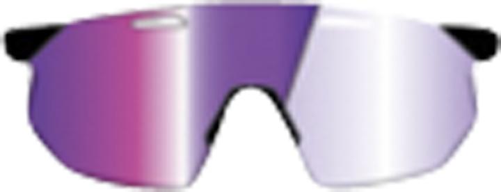 Actual product image 100% Hypercraft SQ (Gloss Black, Photochromic Purple Mirro)