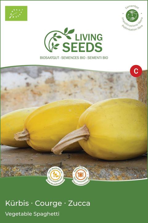 Produktbild Living Seeds Spaghetti-Kürbis (Gemüsesamen)