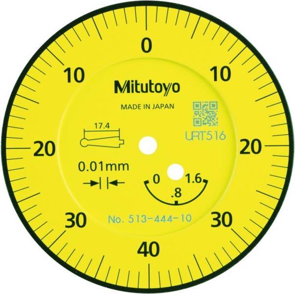 Produktbild Mitutoyo Fühlhebelmessgerät mit schräg stehender Uhr, Messbereich je Richtung / Gehäuse-Durchmess... (Metrisch)