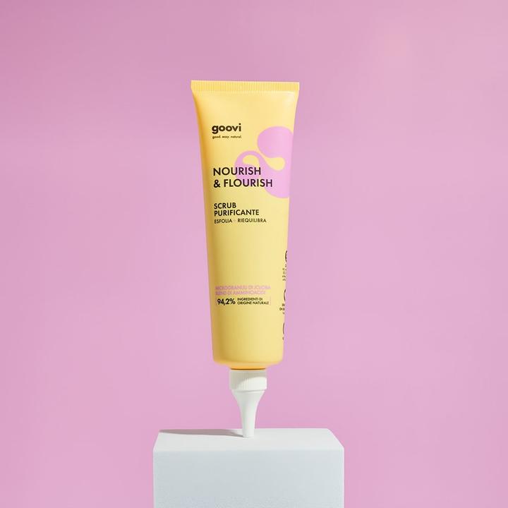 Actual product image Goovi NOURISH & FLOURISH Kopfhautpeeling reinigend 150 ml (150 ml)