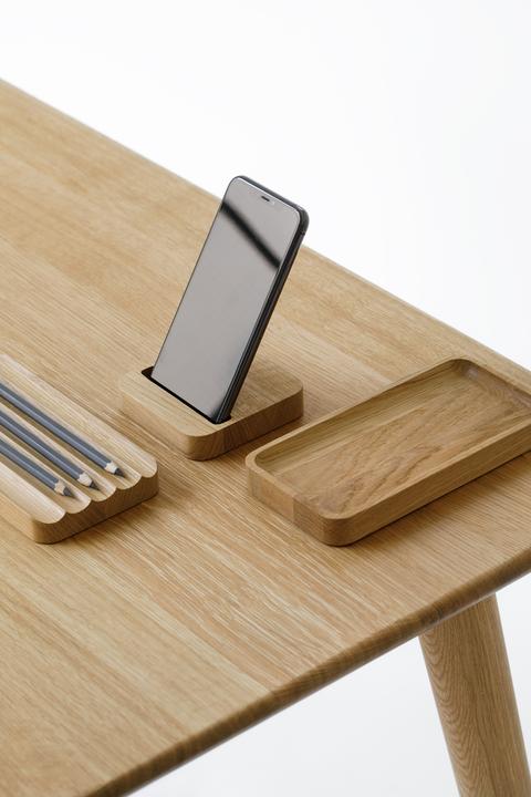Produktbild Oakywood Large Tray (OakyBlocks) - Grosses Holztablett - Schreibtisch-Organizer - Eiche -